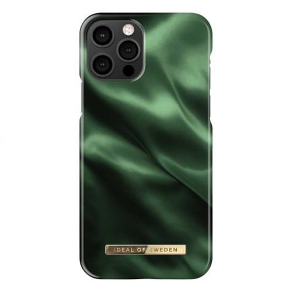 iDeal Fashion Skal för iPhone 12/12 Pro - Emerald Satin