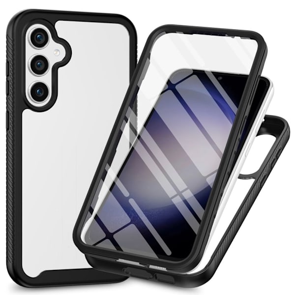 Samsung Galaxy S24 FE Case with screen protector - Black