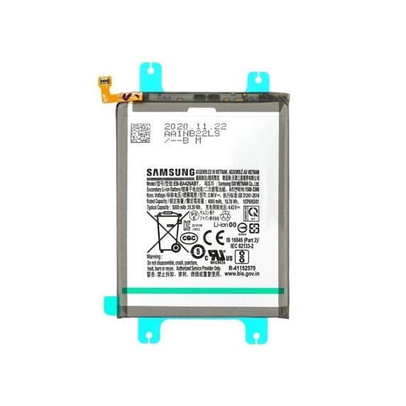 Samsung Galaxy A72 Batteri med tejp Original Svart