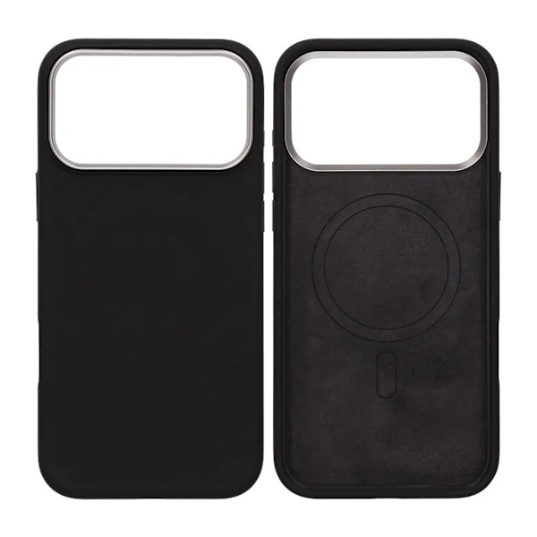 Silicone Mobile Case for iPhone 17 Pro Max - Black