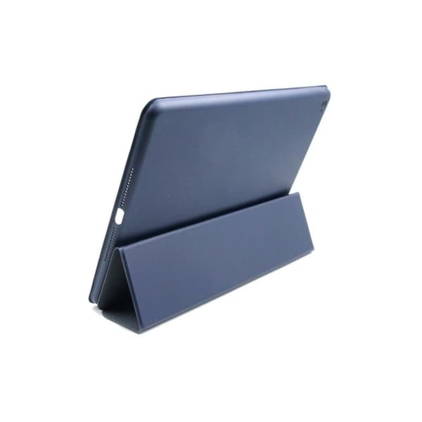 iPad Air 2 Flip Stand Läder Fodral - Midnight Blå Svart