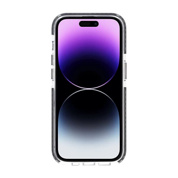 Patterned TPU Case for iPhone 14 Pro with MagSafe - Black