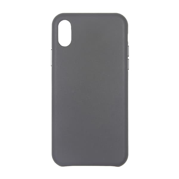 iPhone X and iPhone XS Leather Case - Gray