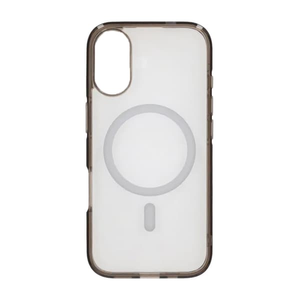 Mobile Case TPU Magsafe for iPhone 17 - Black Transparent