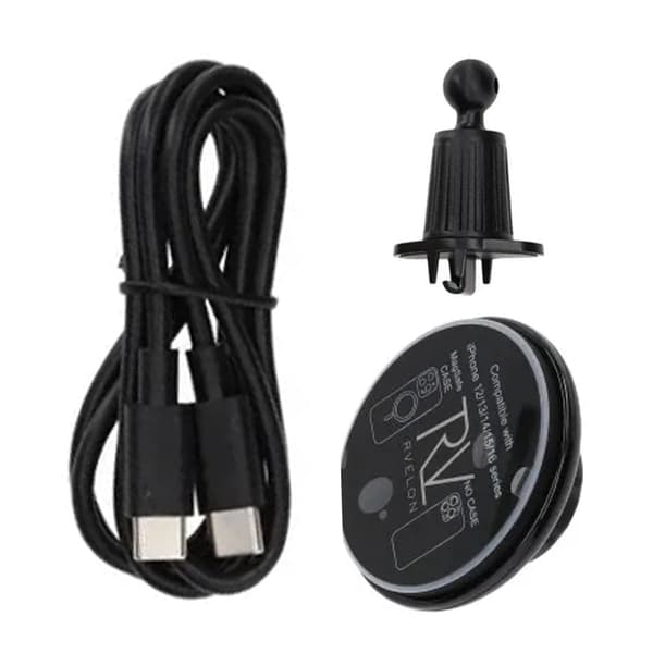 Rvelon MagSafe Billaddare 15W för Ventilationsgaller