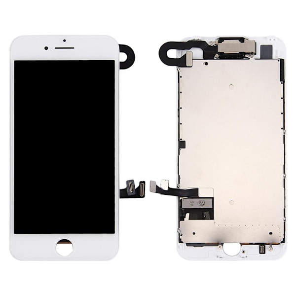 iPhone 7 complete display with parts - White