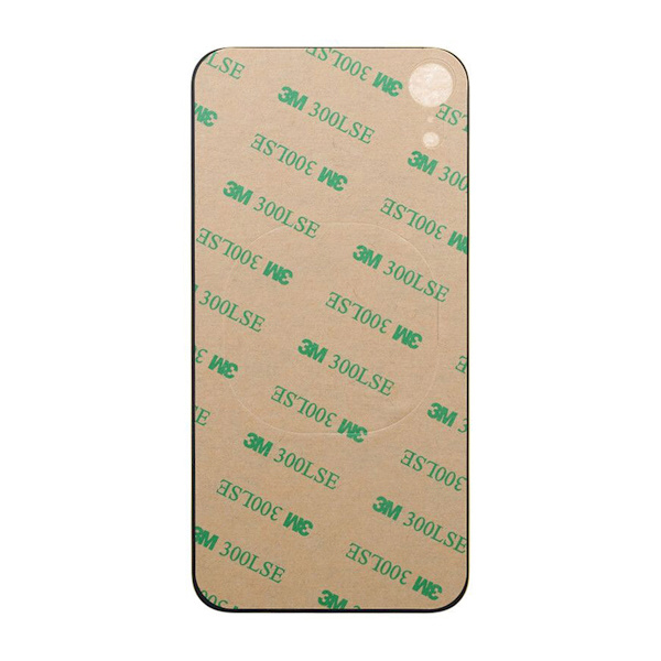 iPhone XR Back Glass with Adhesive Tape - White