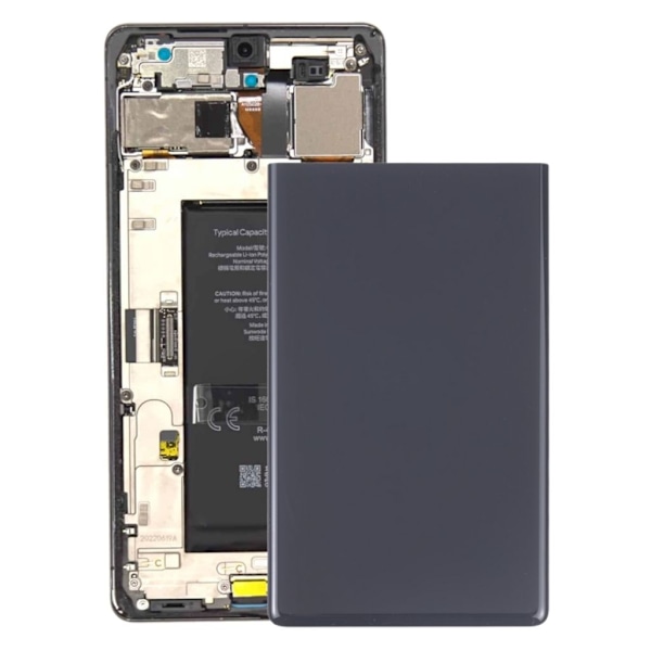 Battery Back Cover for Google Pixel 6a, Black