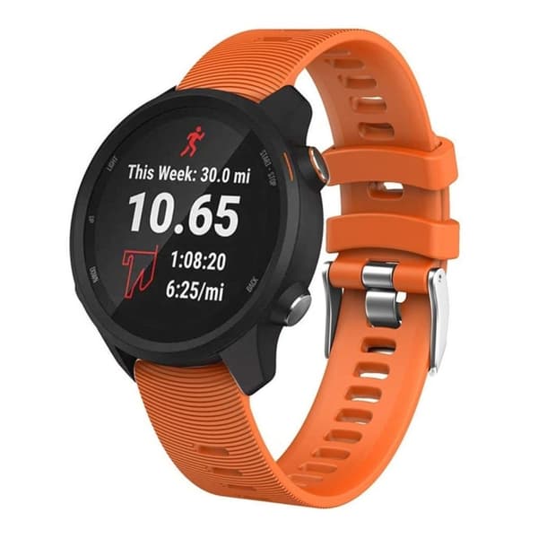 Garmin Forerunner 245 Silicone Watch Band - Orange
