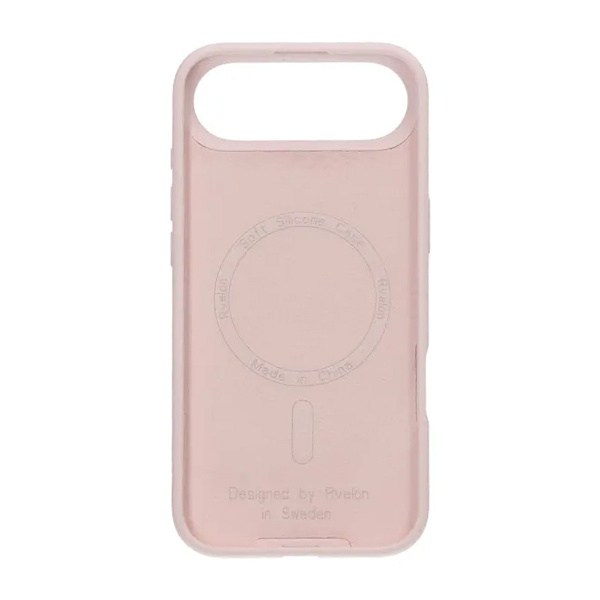 iPhone 17 Air Case - Silicone With Magsafe Rvelon Light Pink
