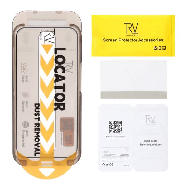 Screen Protector for iPhone 15 Pro – 2.5D High Aluminum Tempered Glass RV Bulk For Frame