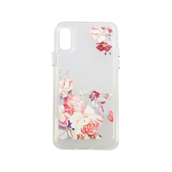 iPhone X/XS Mobilskal med motiv - Retro Blommor
