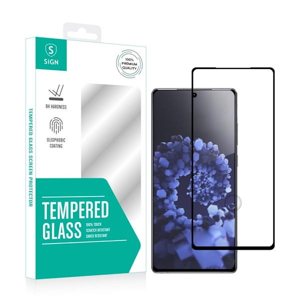 Samsung Galaxy S21 SiGN Full Coverage Screen Protector Tempered Glass