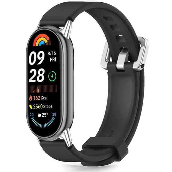Tech-Protect IconBand Classic Watch Strap Xiaomi Smart Band 8/9/10/NFC - black
