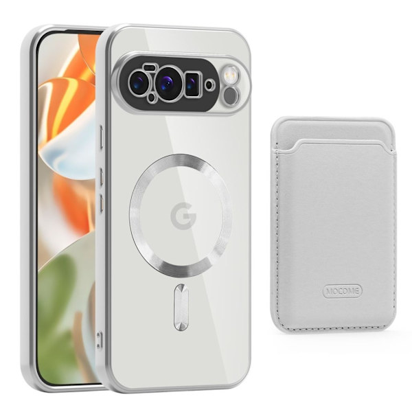 Google Pixel 10 Pro XL Case with Wallet - Gray