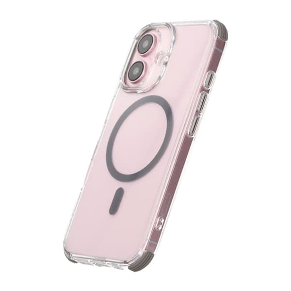 iPhone 16 Rvelon Mobile Case Magnet with Edge Protection - Gray
