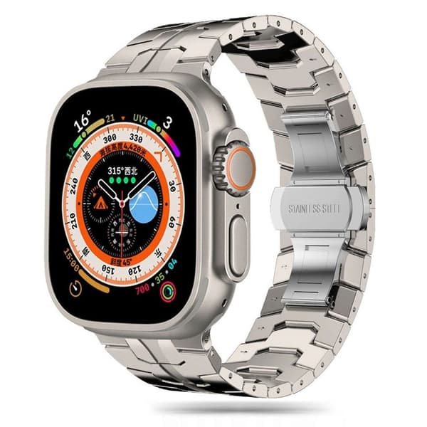 Tech-Protect Watch Strap Apple Watch 4/5/6/7/8/9/SE/Ultra 1/2 - Titanium
