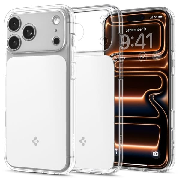 Spigen Ultra Hybrid T MagFit Case for iPhone 18 Pro Max / 17 Pro Max - White