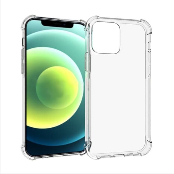 Anti-Slip TPU Case for iPhone 13 Pro - Transparent