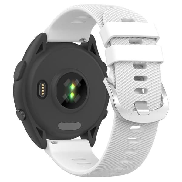 Garmin Forerunner 265 Watch Strap in Silicone - White