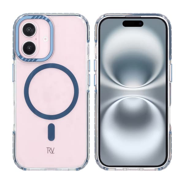 Rvelon Piaget Magnetic Case For iPhone 16 Blue