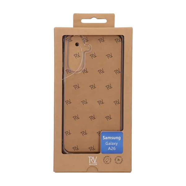 Rvelon Shockproof Case for Samsung Galaxy A26 - Transparent