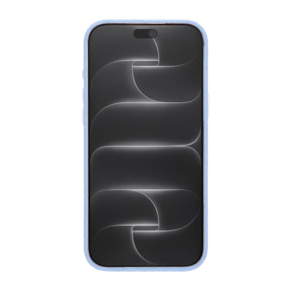 Crystal Grain Full Wrap Magnetic PU Leather Case For iPhone 17 Pro Max/18 Pro Max Blue