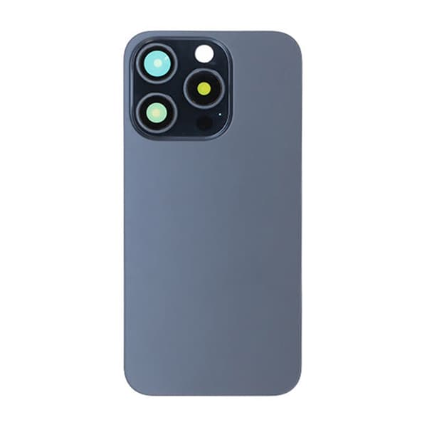 Replacement For iPhone 15 Pro Back Glass Panel With Magsafe Magnet-Blue
