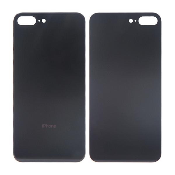 iPhone 8 Plus Baksida med Komplett Ram - Svart