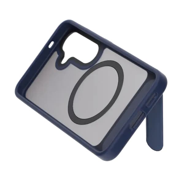 MagSafe-skal med stativ för Samsung Galaxy S25 - Blå