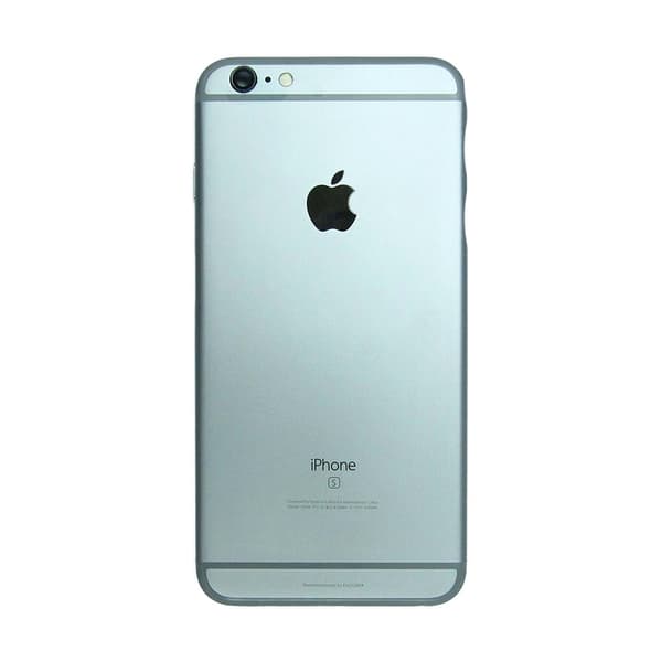 iPhone 6S Plus Baksida med Komplett Ram med Batteri - Svart (Begagnad)