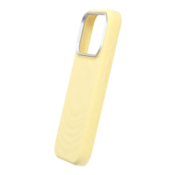 Mobile Case Silicone with Magsafe for iPhone 17 Pro - Yellow
