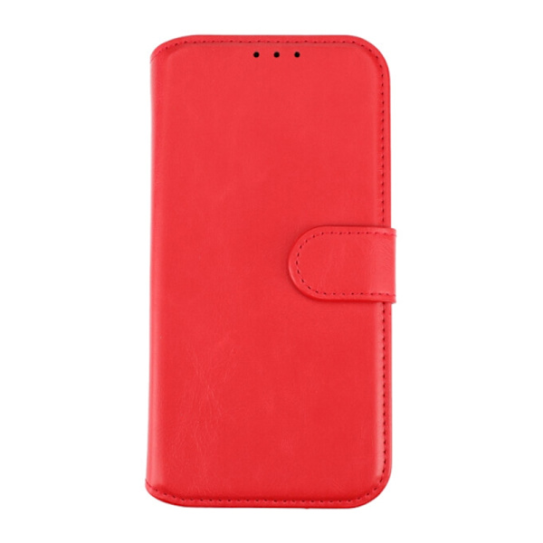 iPhone 15 Plånboksfodral Magnet Rvelon - Röd