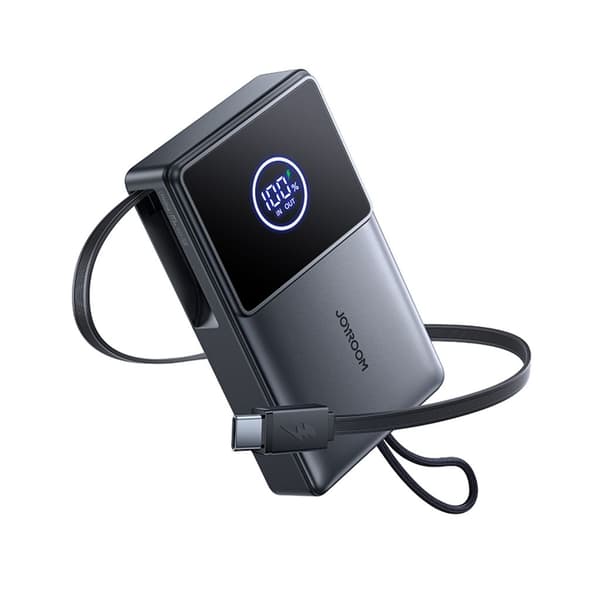 Joyroom 22.5W Powerbank 10000mAh Fast Charging with Retractable Cable