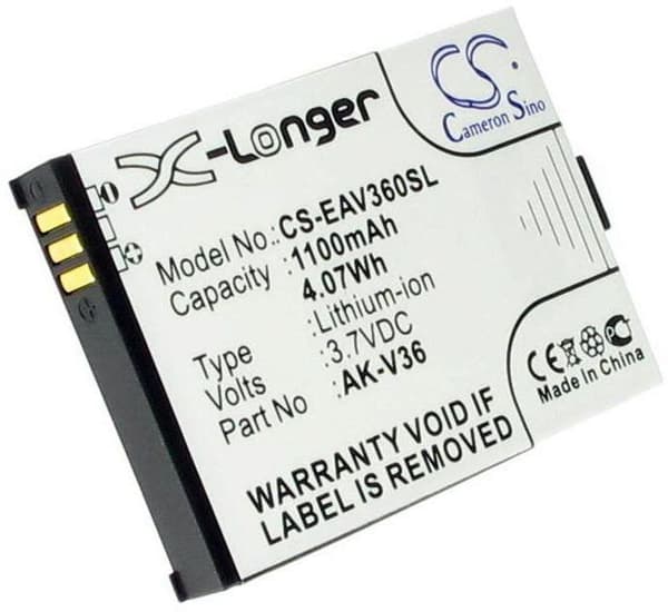 Battery for Emporia AK-V35 etc replacement battery
