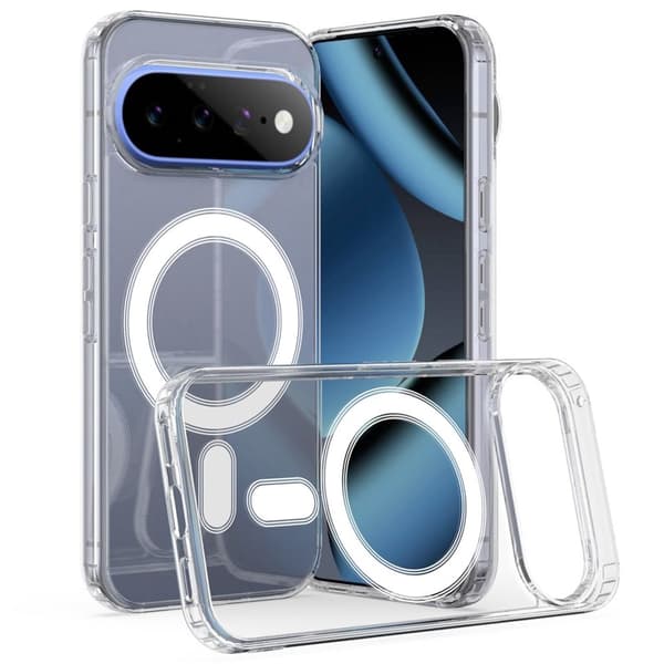 Google Pixel 11 Pro XL MagSafe Case Acryllic Back - Transparent