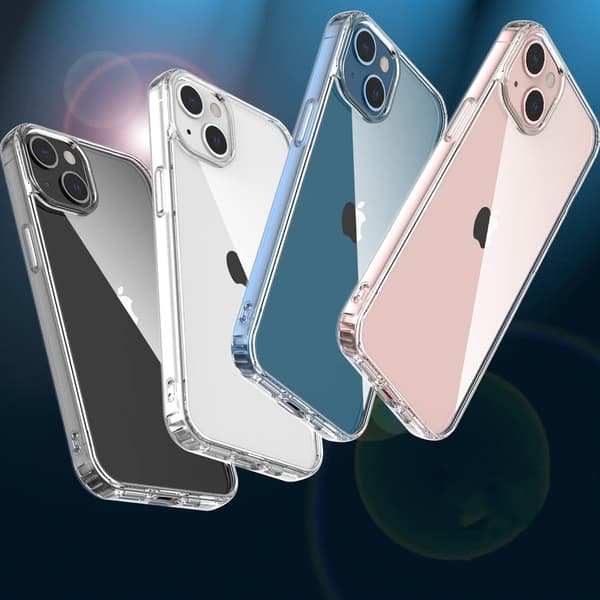 iPhone 13 Mini Skal Stöttåligt Rvelon - Transparent