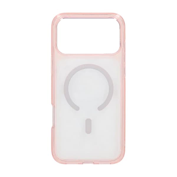 Mobile Case TPU Magsafe for iPhone 17 Pro Max - Pink Transparent