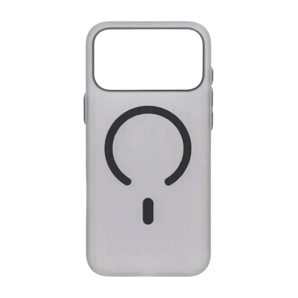 Corrugated Phone Case for iPhone 17 Pro - Frosted Grey