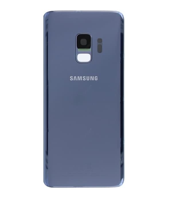 Samsung Galaxy S9 Baksida Med Tejp - Blå Svart