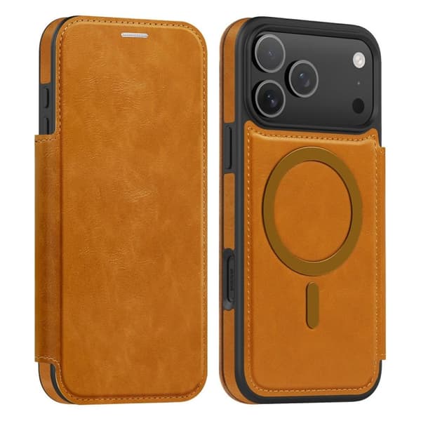 iPhone 18 Pro/17 Pro MagSafe Wallet Cover - Orange