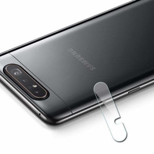 Linsskydd i Härdat Glas för Samsung Galaxy A80 Svart
