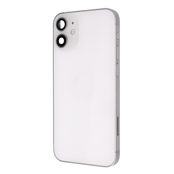 iPhone 12 Mini Baksida med Komplett Ram - Vit