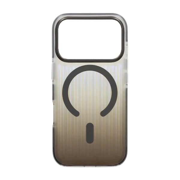 Corrugated MagSafe Mobile Case for iPhone 17 Pro Max - Gray