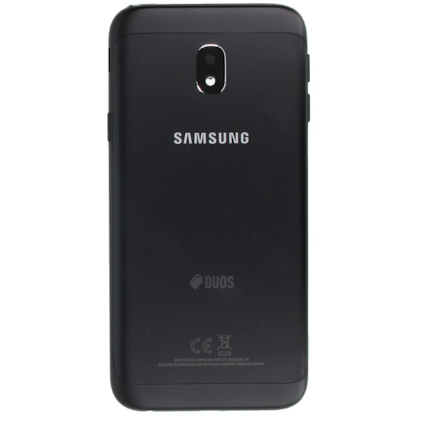 Galaxy J3 2017 Back Cover Duos Black