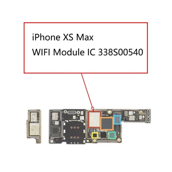 Wi-Fi and Bluetooth IC 338S00540 - XS and XR and XS Max