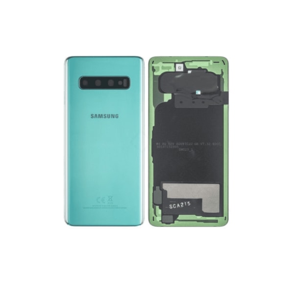 Samsung Galaxy S10 Baksida Med Tejp - Grön