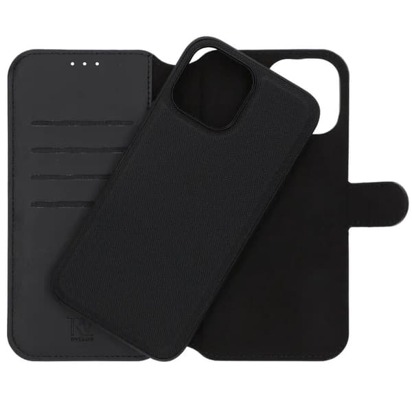 iPhone 13 Pro Max Plånboksfodral Magnet Rvelon - Svart