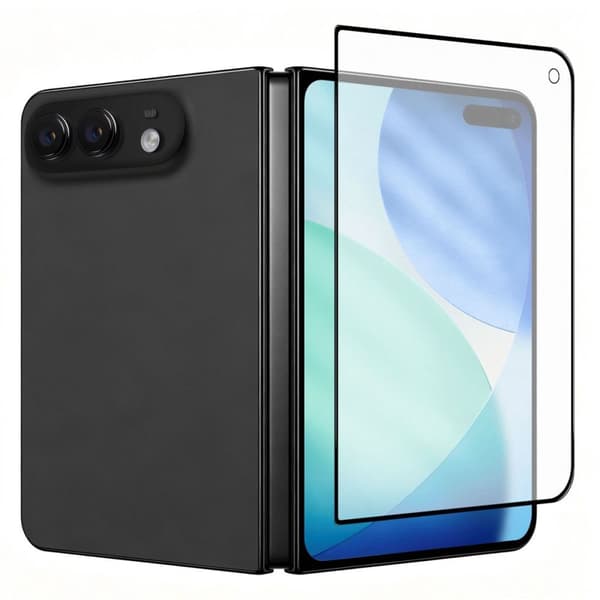 iPhone Duo Screen Protector Matte Tempered Glass - Black