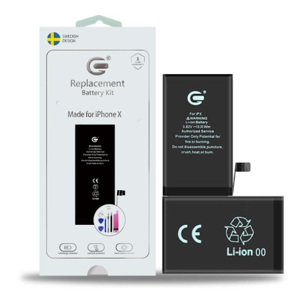iPhone X Komplett Batterikit